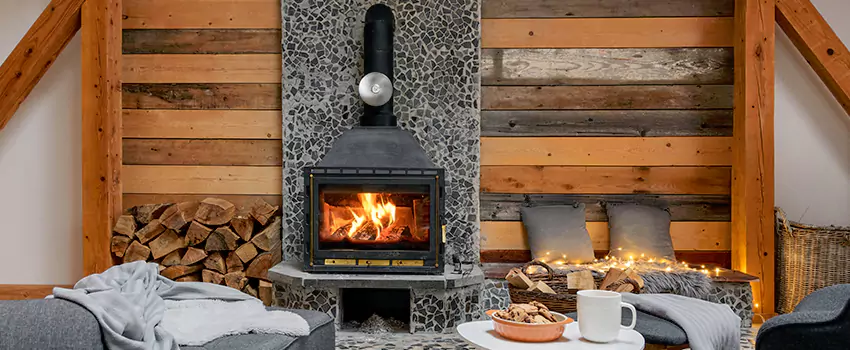 Thelin Hearth Products Direct Vent Gas Stove Fireplace Inspection in Hueytown, Alabama